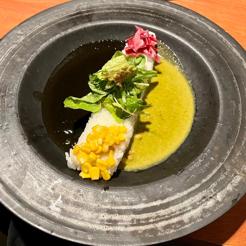 シンプルプレート二種(小熊屋咖喱)