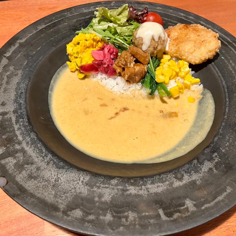 フルプレート一種(小熊屋咖喱)