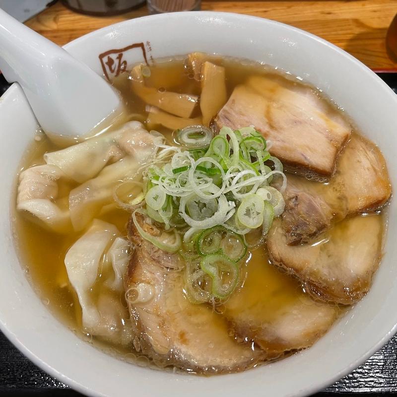 喜多方わんたんラーメン(喜多方ラーメン 坂内 歌舞伎町店)