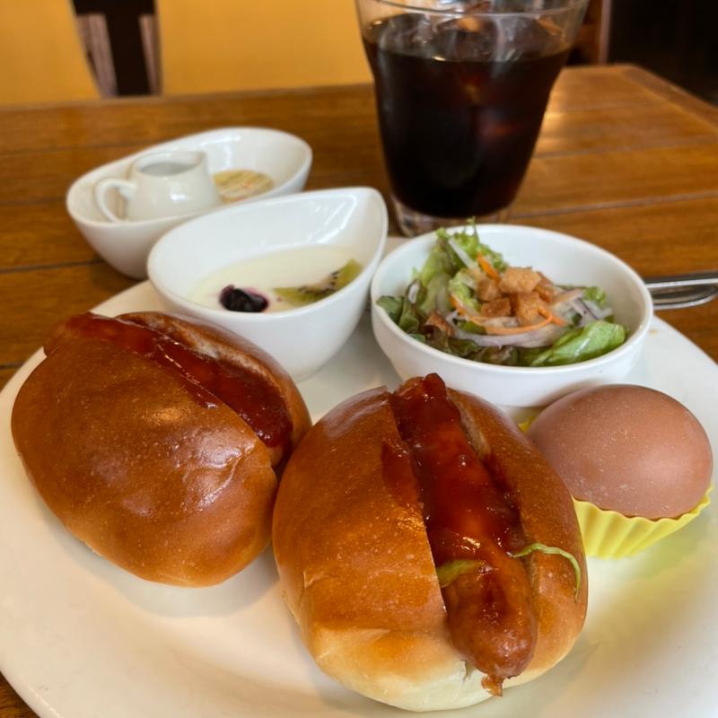 モーニングセット C.(ホットドッグ)(フォーラム 鳳)