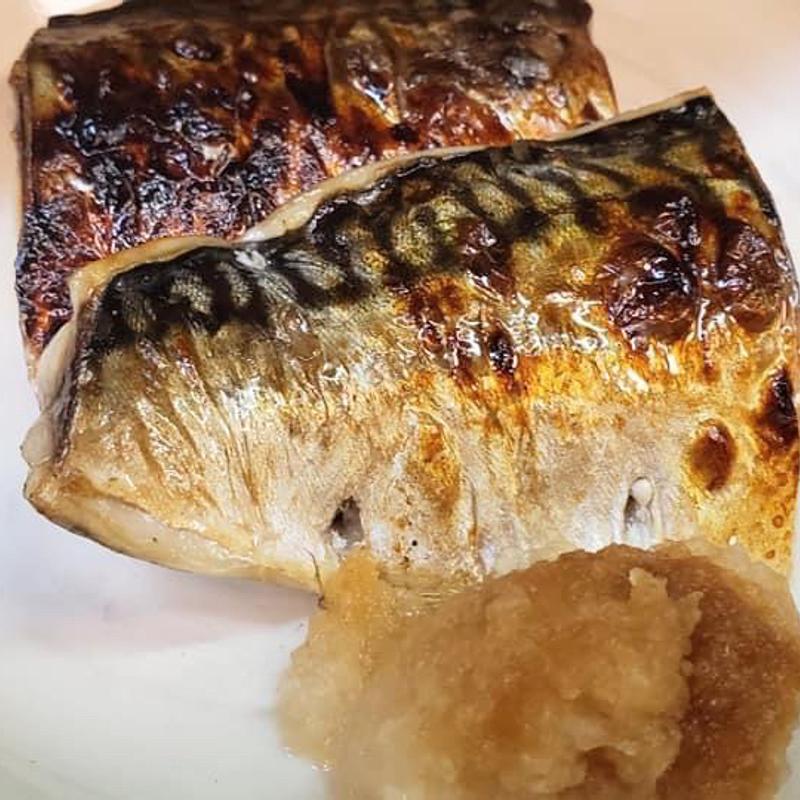 さば塩焼(魚竹)