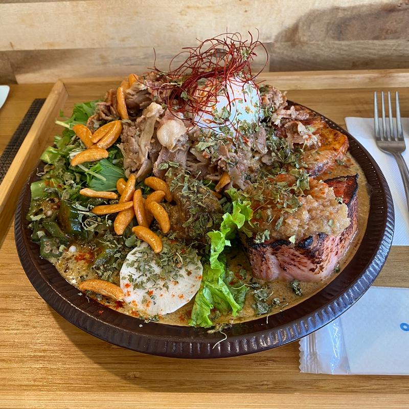 スペシャルプレート(カレーとアイス kuebaissho)