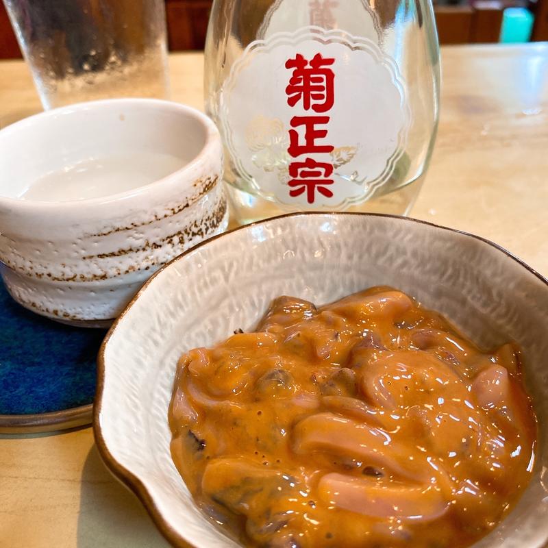 塩辛(二葉蕎麦)