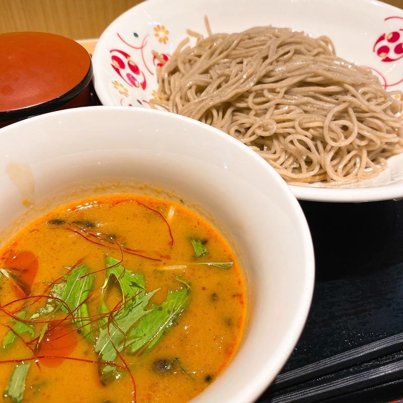 胡麻坦々つけそば(いろり庵きらく 稲毛店)