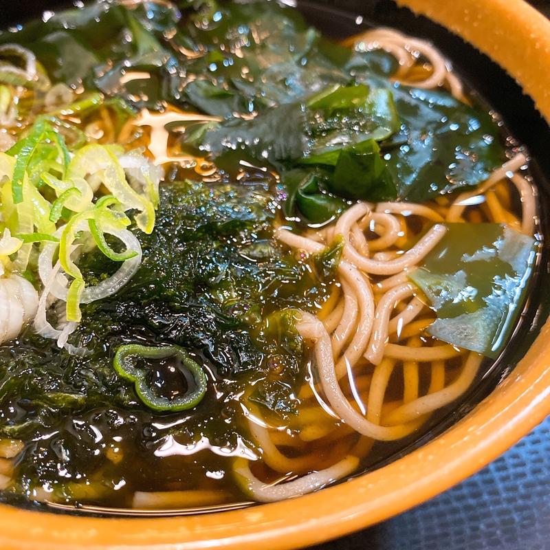 わかめあおさそば(めとろ庵 新木場店 )