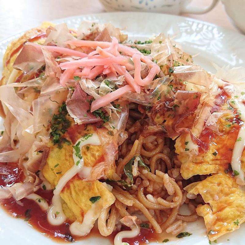 オムそばめし(ラクレット×ラクレット)