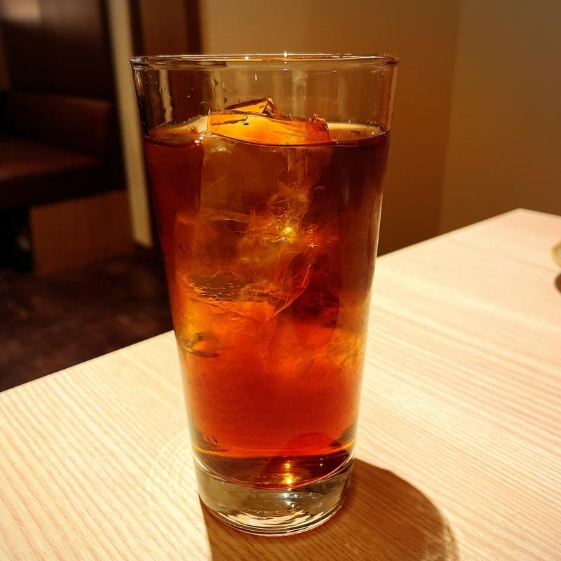 黒ウーロンハイ(肉やきとだしと博多うどん中目黒はし田)