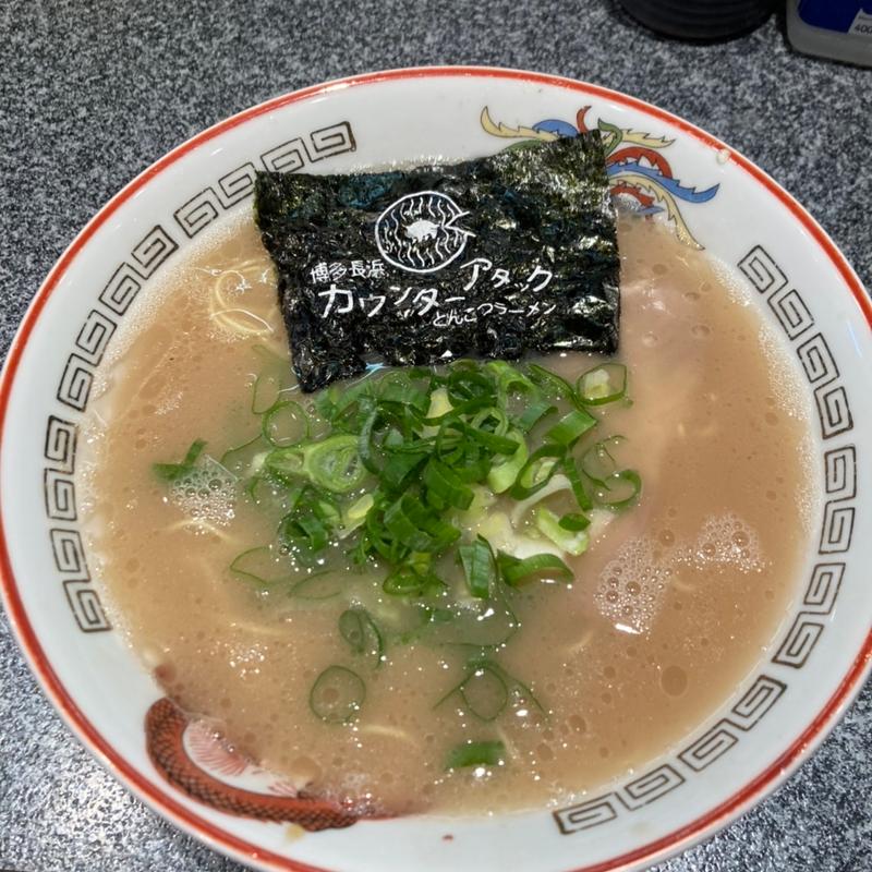 とんこつラーメン(カウンターアタック)