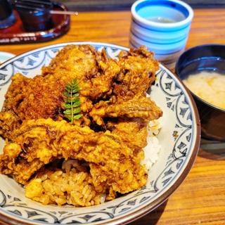 鰻と季節野菜天丼(天吉 （てんきち）)