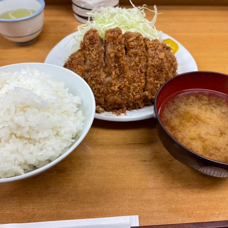 ロースカツ定食（大）(いちかつ)