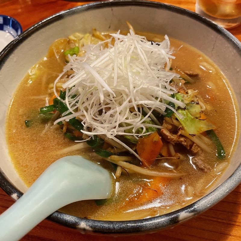 野菜味噌そば(だるまや )