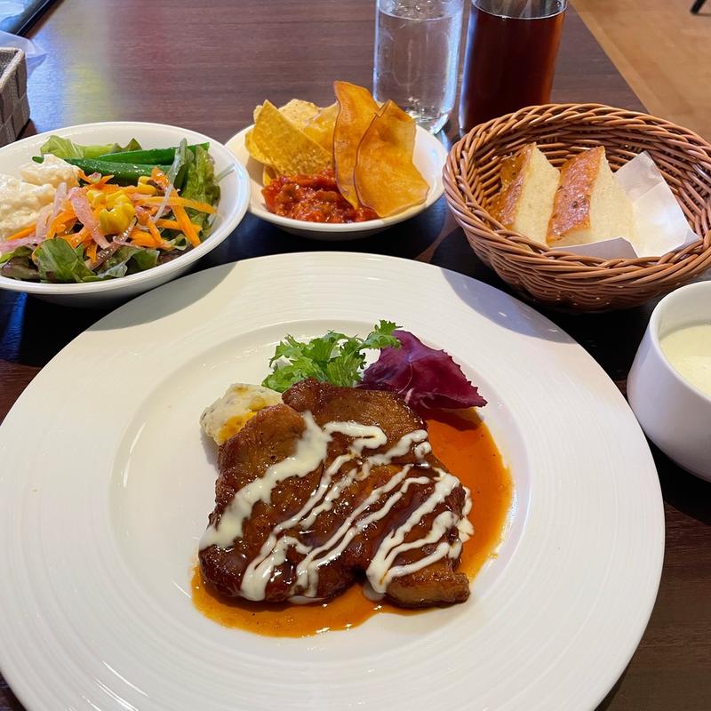 ランチ ジンジャーポーク(ビストロ ダブリュー 東京四谷)