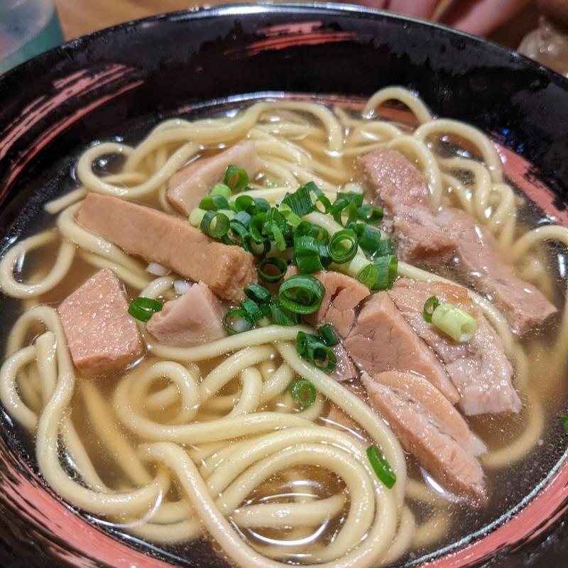 ソーキそば(舟蔵の里 （ふなくらのさと）)