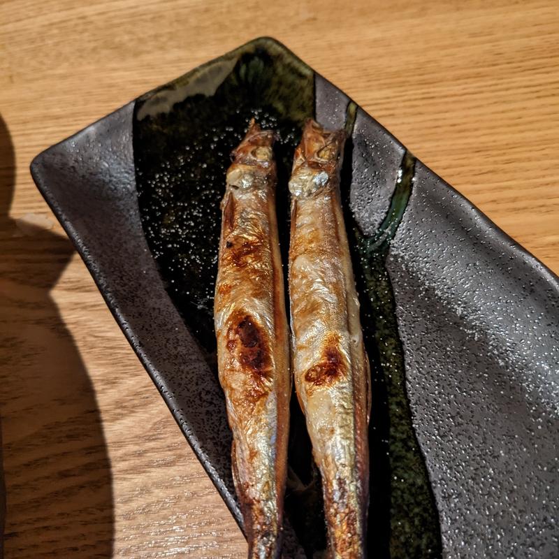 ししゃも(炭焼焼鳥ひのてつ小川町店 from San Diego)
