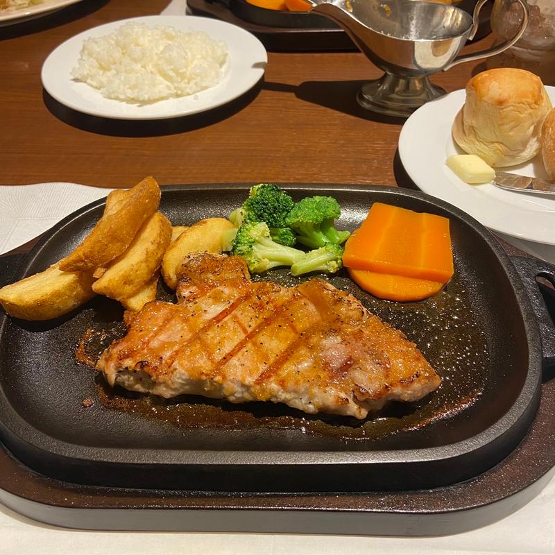 ポークステーキ(肉バルアルカサール)