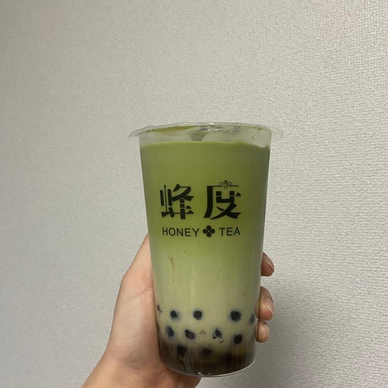 蜂蜜 抹茶ミルクティー (蜂度)