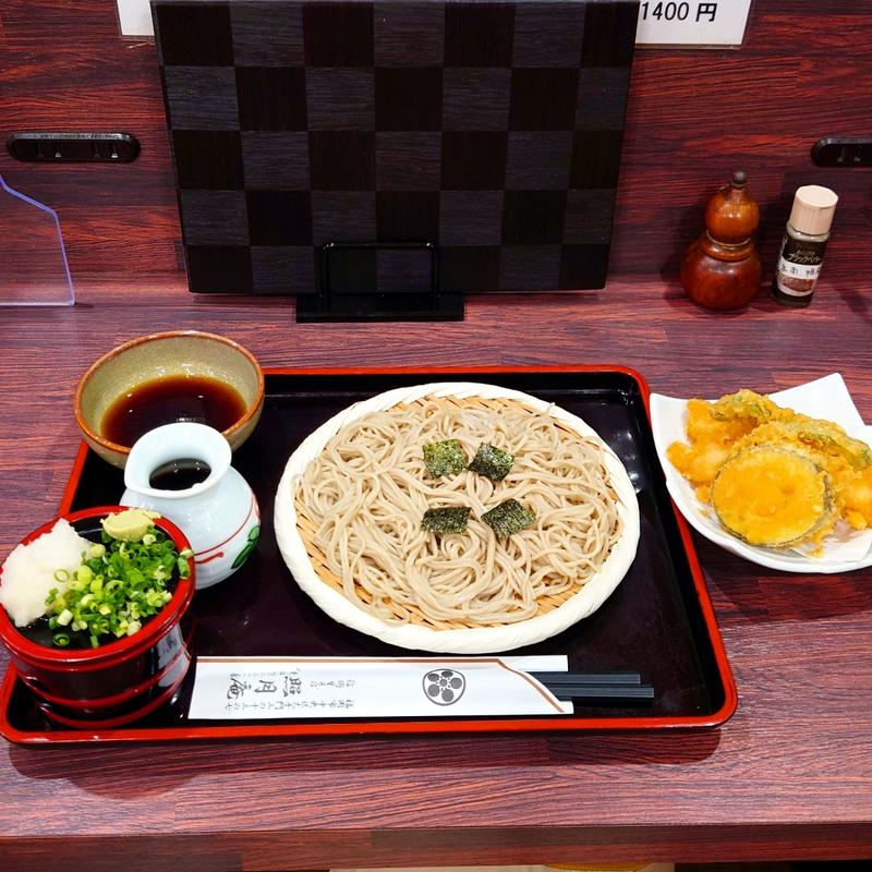 天ざる(信州生そば 照月庵)