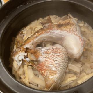 鯛飯(季節料理 いし井)