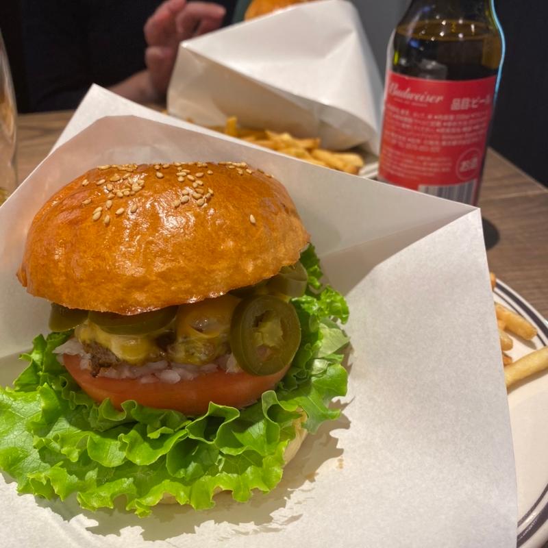 ハラペーニョチーズバーガー(SAPP BURGER)