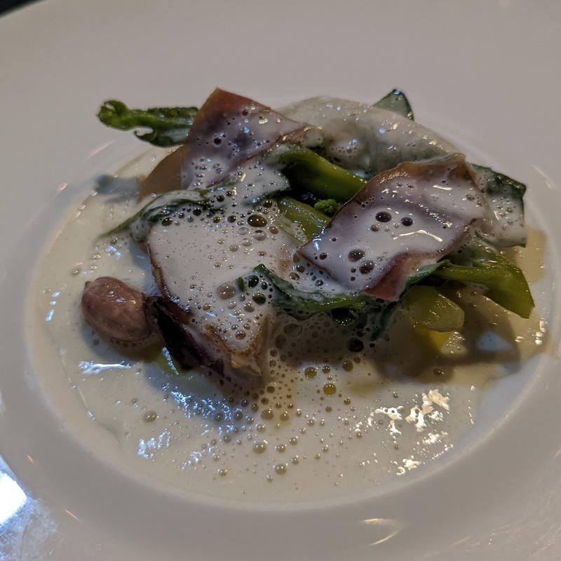 無農薬野菜、かぼちゃソース、パルメザンソース(パントス by 3104)