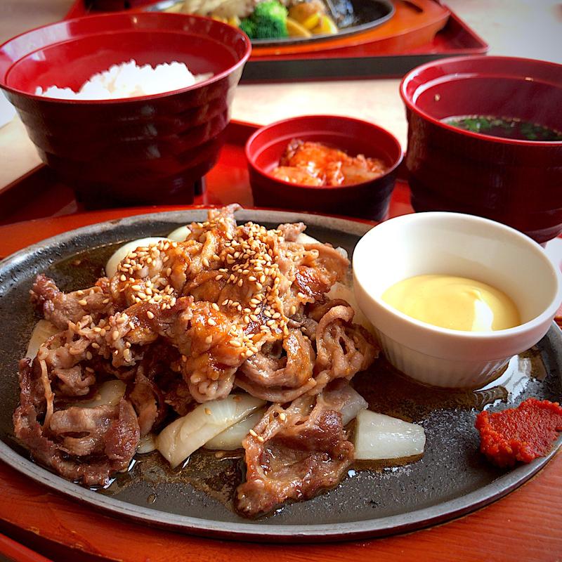 ヒカル考案 冗談抜きで旨い牛焼肉定食(ジョイフル 名取バイパス店 （Joyfull）)