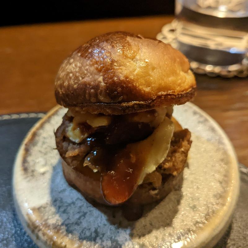 鴨もも肉ブリオッシュバーガー(パントス by 3104)