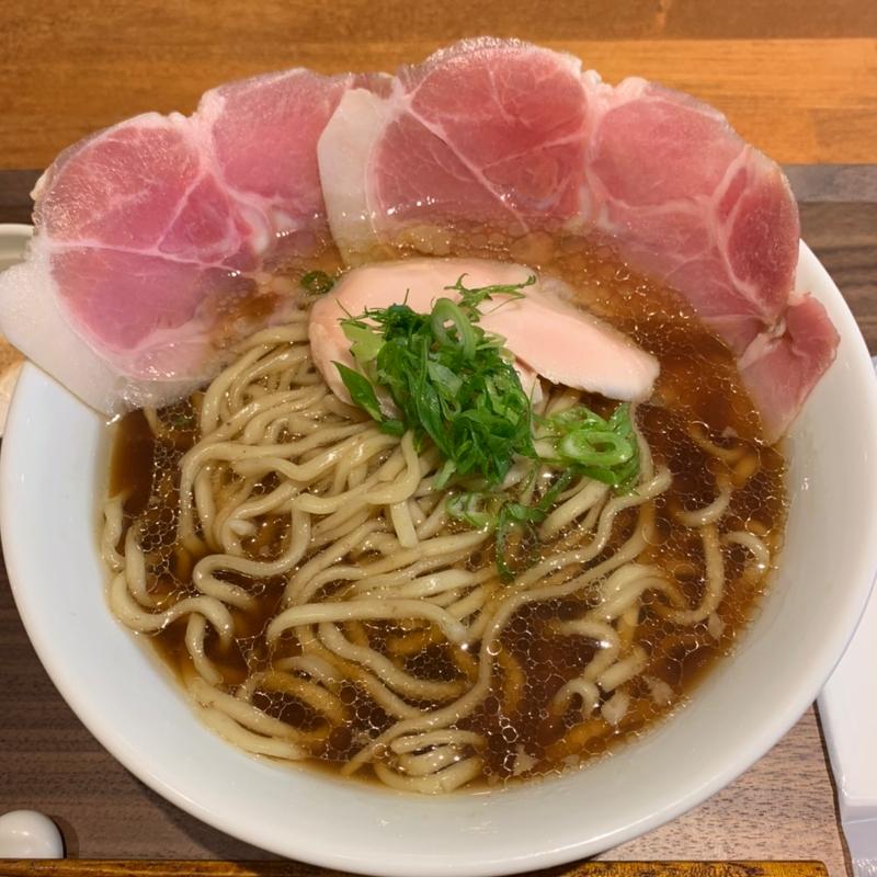 肉清湯醤油ラーメン(大盛り)(大衆ビストロ 匠)