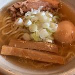 らーめんmacro(煮玉子トッピング)(人類みな麺類東京本店)