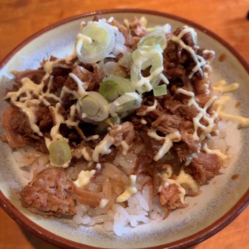 豚丼(人類みな麺類東京本店)