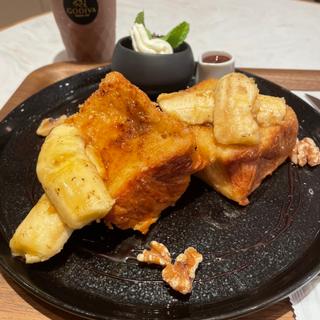 フレンチトースト　チョコレート(GODIVA cafe Futakotamagawa)