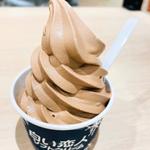 チョコレート　ソフトクリーム(ISHIYA SHOP アリオ札幌店)