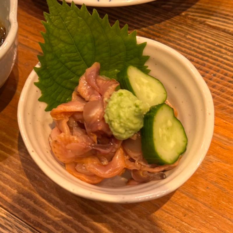 赤貝ひもQ(もつ焼 大統領 支店)