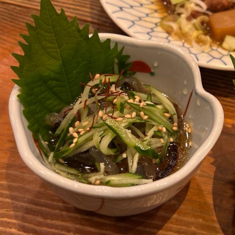 生くらげ(もつ焼 大統領 支店)