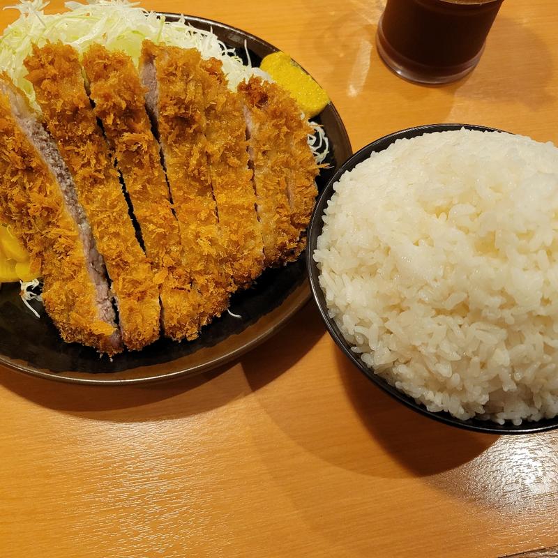 肩ロース定食(とんかつ 丸一)