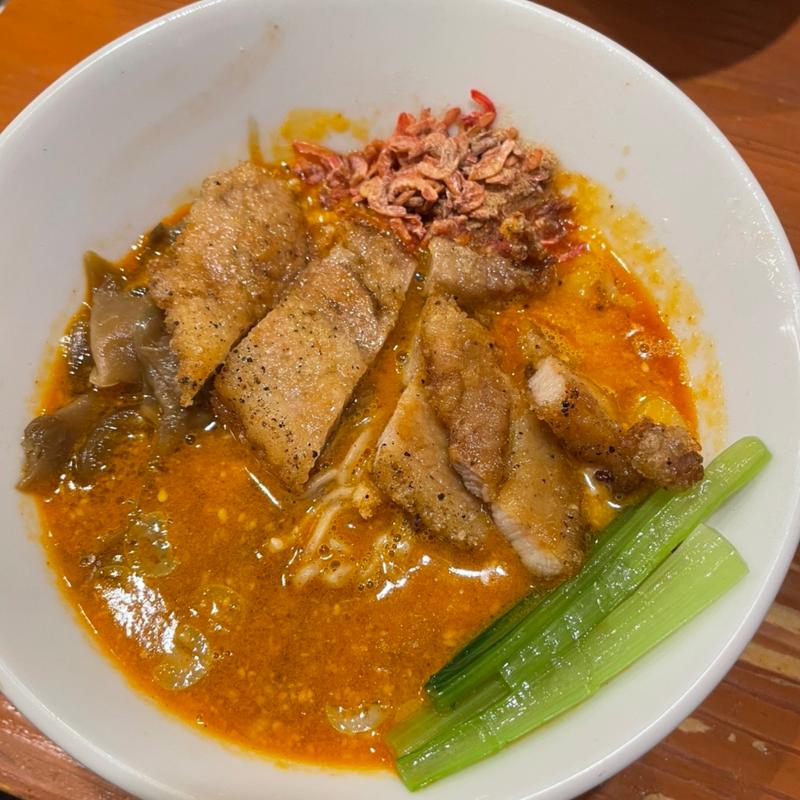 排骨坦々麺(担々麺 ほおずき)