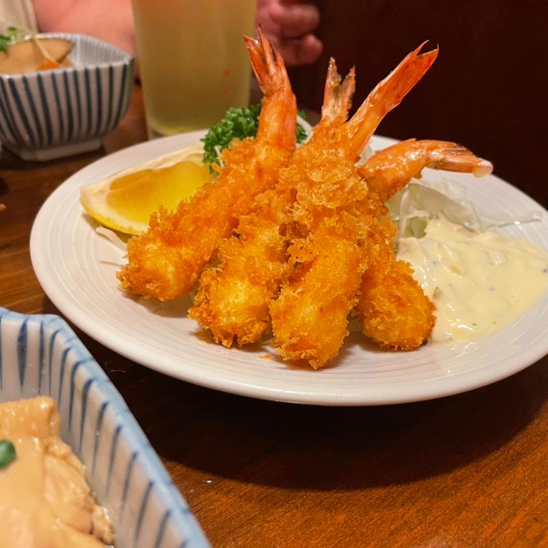 海老フライ(鳥半・魚半)
