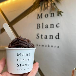黒豆モンブラン(Mont Blanc Stand)