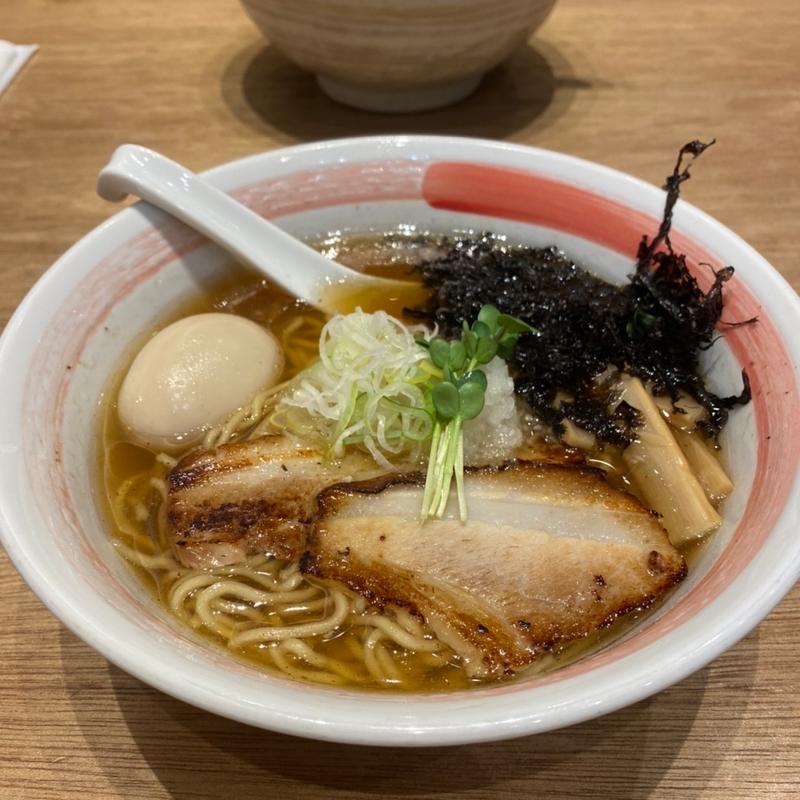 特製芳醇中華そば(中華そば 芯せかい エミフルMASAKI店)