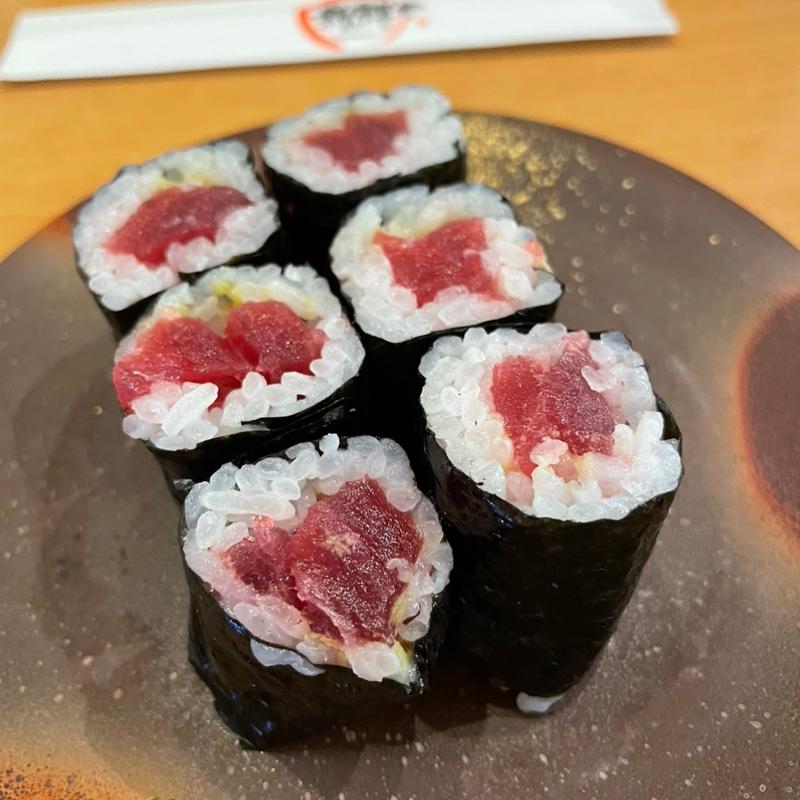 鉄火巻き(廻し鮨 新鮮や 鮎川店)