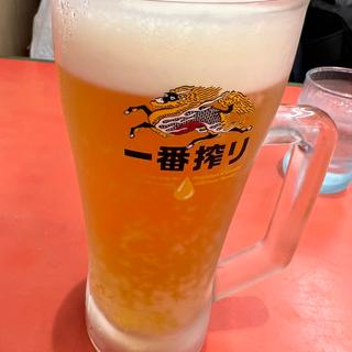 生ビール(くるまやラーメン 足立保木間店 )