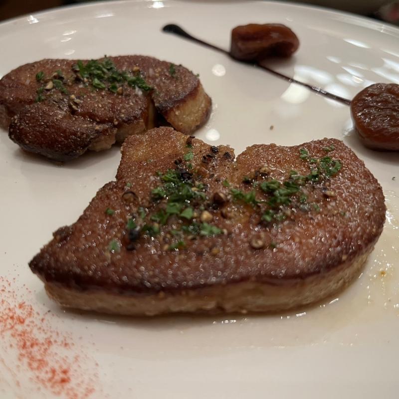 フォアグラのソテー(レ ロジェ ビストロ ド ロア （LES ROSIERS BISTROT DE L’OIE）)