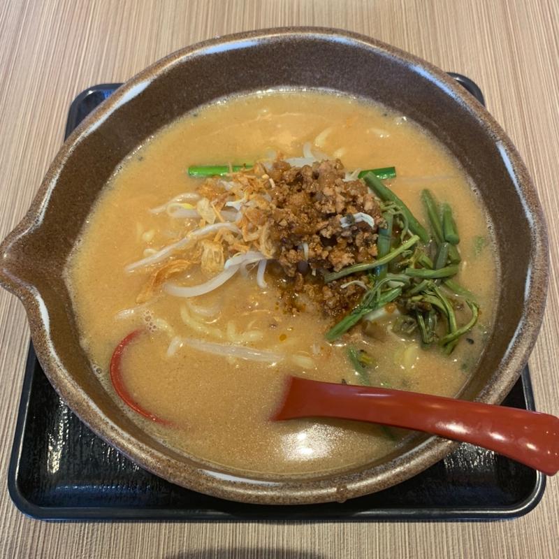 信州味噌ラーメン(麺場 田所商店 松原店)