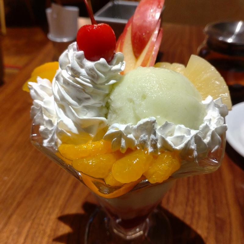 アイスクリームサンデー(喫茶カメアリ堂)