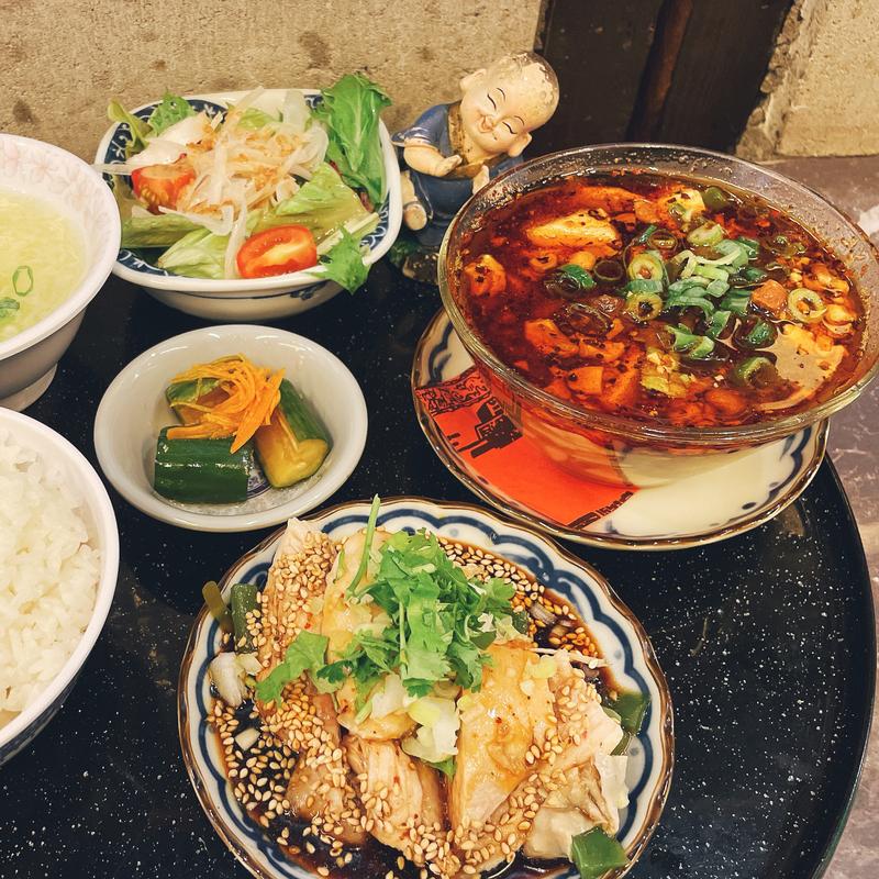 ダブルチョイスランチ(台北餃子 張記 茶屋町店)