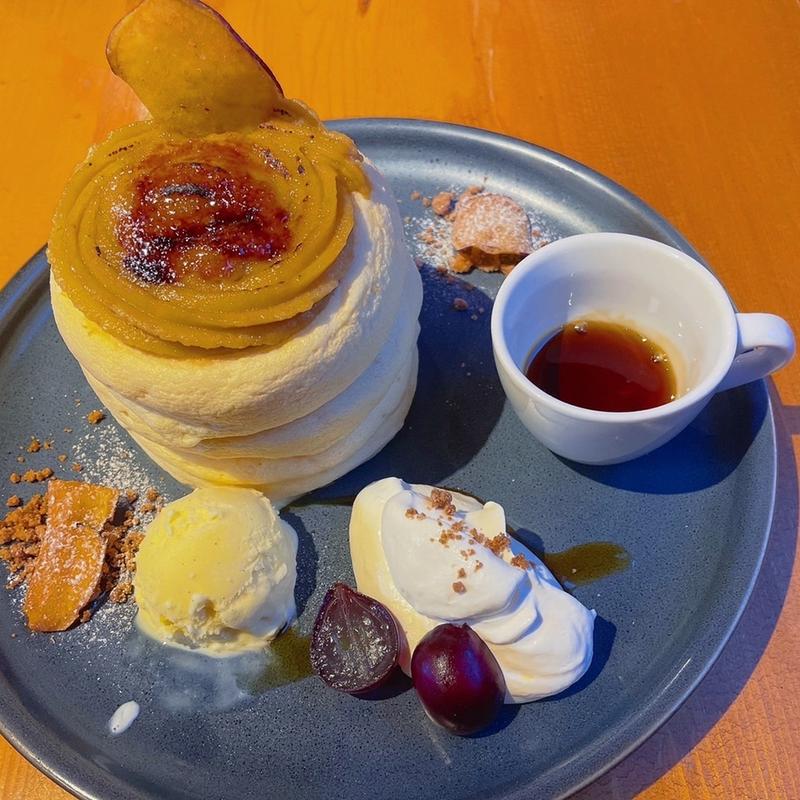 季節のパンケーキ(BLACKSMITH COFFEE 西本町店)