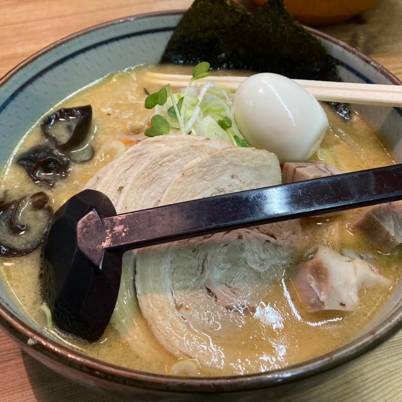 味噌チャーシューメン(白樺山荘 羊ヶ丘店)