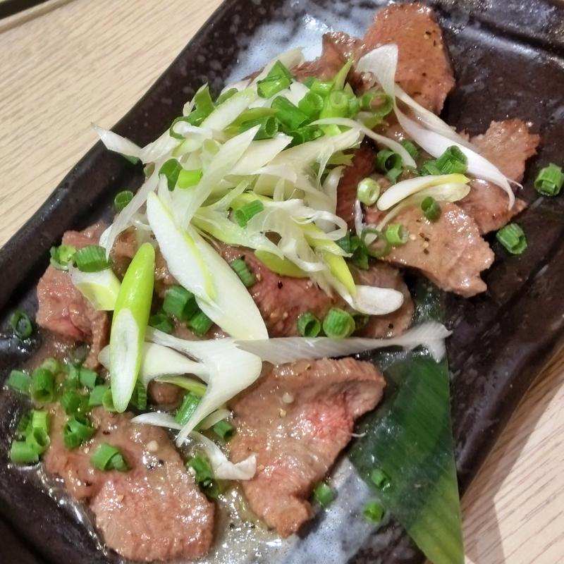 おつまみネギ塩牛タン(とりだるま エデン仙台駅前店)