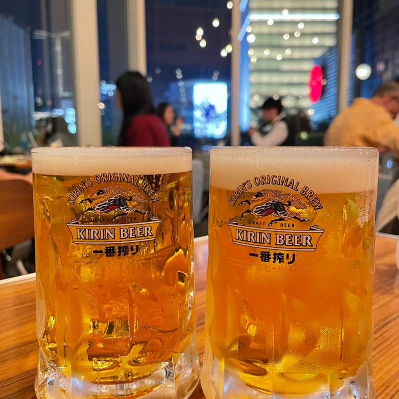 生ビール(みのる食堂 三越銀座)