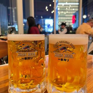 生ビール(みのる食堂 三越銀座)