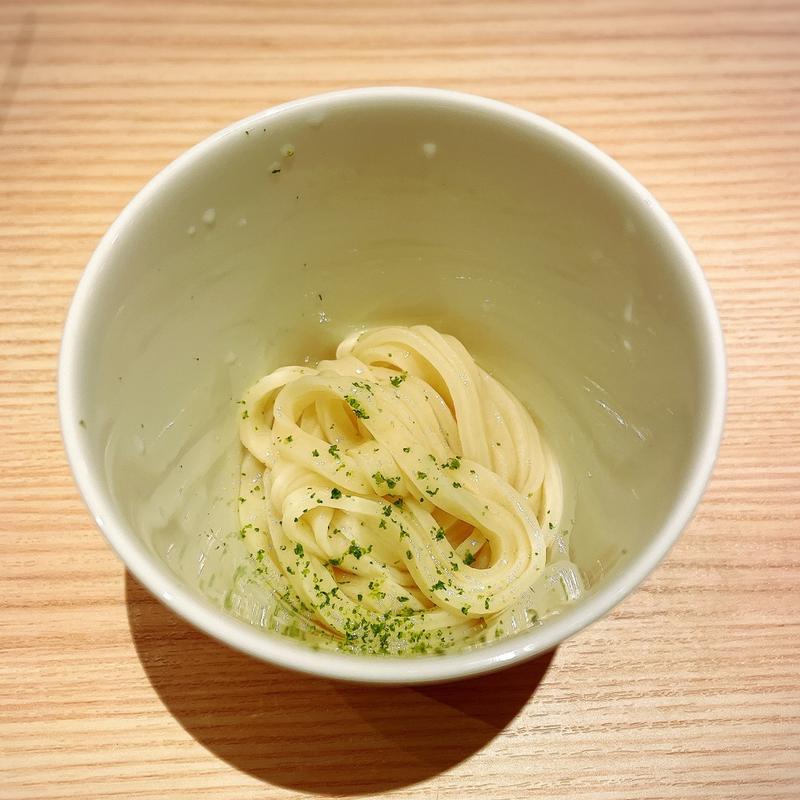 お通し(肉やきとだしと博多うどん中目黒はし田)